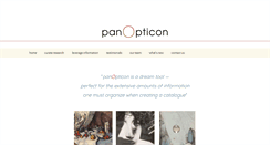 Desktop Screenshot of panopticondesign.net